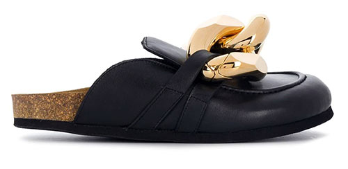Chain loafer mules, JW Anderson